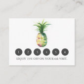 Pineappleロイヤリティカード エンクロージャーカード (正面)