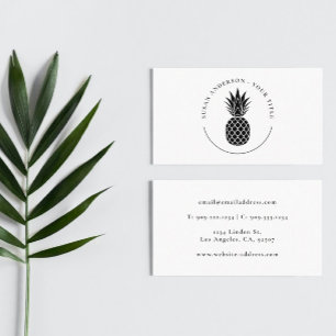 Pineappleロゴ（黒）名刺 名刺
