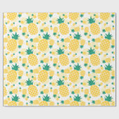 Pineapple光沢ラッピング紙、30" x 6' ラッピングペーパー (フラット)
