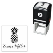 Pineapple名前をカスタムする署名 セルフインキングスタンプ (インサイチュ)