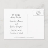 Pineapple日付はがきを保存 案内ポストカード (裏面)