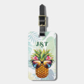 Pineapple荷物タグ ラゲッジタグ (正面縦)