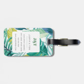 Pineapple荷物タグ ラゲッジタグ (裏面横)