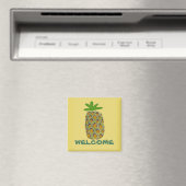Pineapple、ようこそ、編集文字 マグネット (インサイチュ (食洗機))