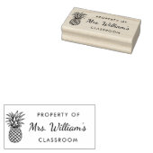 Pineapple -カスタム先生名簿教室 ラバースタンプ (押印)