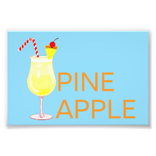 Pineapple フォトプリント (正面)