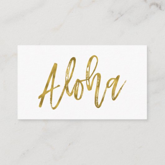 Pineapple Alohaの結婚Webサイトカードの挿入 エンクロージャーカード (裏面)