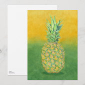 Pineapple Art 招待状 (正面/裏面)