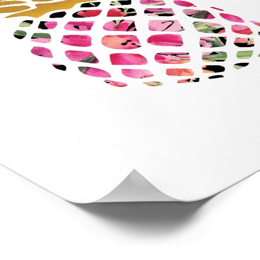 Pineapple - Art Print - Decor ポスター (角)