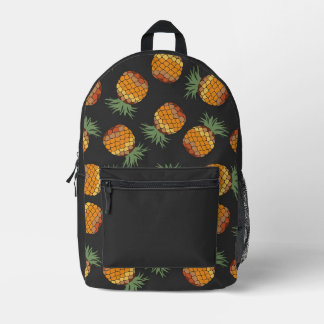 Pineapple Backpack プリントバックパック