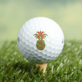 Pineapple Callaway Golf Balls - Custom Design Gift ゴルフボール (インサイチュ 木)