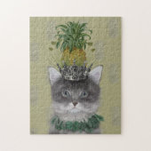 Pineapple Cat ジグソーパズル (縦)