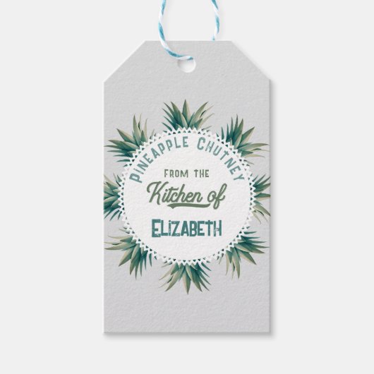 Pineapple Chutney ギフトタグ (正面)