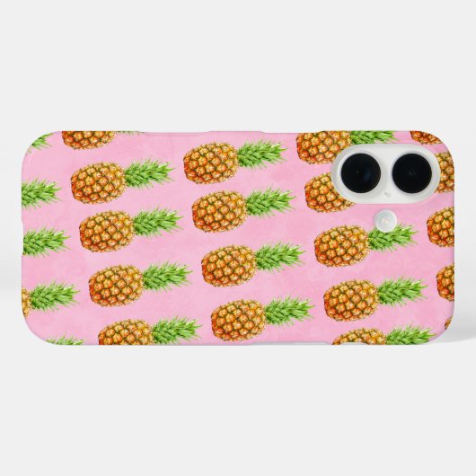 Pineapple cool pattern  Case-Mate iPhoneケース (裏面 (横))