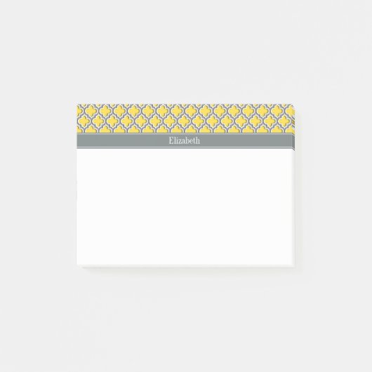 Pineapple Dkグレーモロッコ#5DS Char名モノグラム ポストイット (正面)