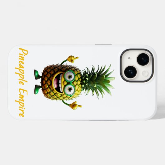 Pineapple Empire - Pine O Phone Case Case-Mate iPhoneケース (裏面 (横))