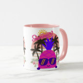 Pineapple Enjoy the Summer マグカップ (正面右)