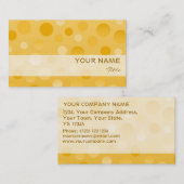 Pineapple Fizz名刺テンプレート 名刺 (正面/裏面)