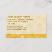 Pineapple Fizz名刺テンプレート 名刺 (裏面)