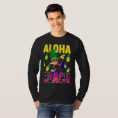 Pineapple  for Women Men Dabbing Aloha Hawaii Summ Tシャツ (正面フル)