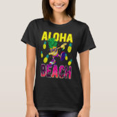 Pineapple  for Women Men Dabbing Aloha Hawaii Summ Tシャツ (正面)