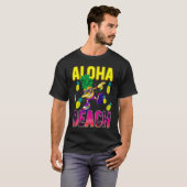 Pineapple  for Women Men Dabbing Aloha Hawaii Summ Tシャツ (正面フル)