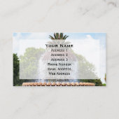 Pineapple Fountain in Charleston, SC 名刺 (正面)