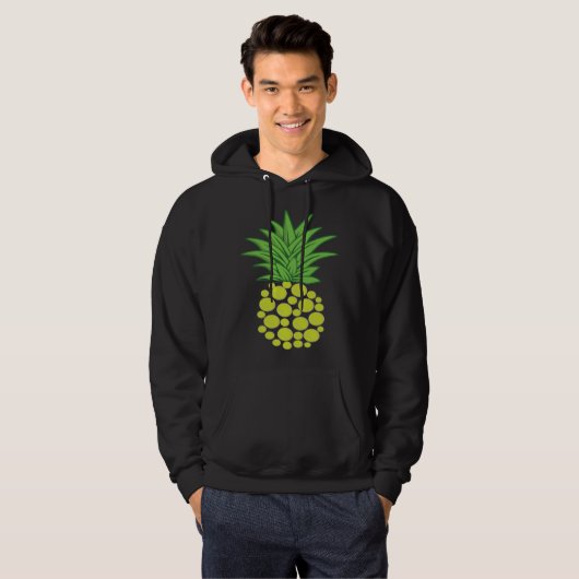 Pineapple Fruit Or Hawaiian パーカ (正面フル)