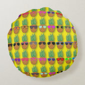 Pineapple Fun! ラウンドクッション (裏面)