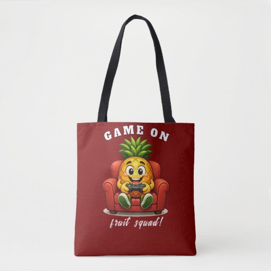 pineapple gamer トートバッグ (正面)