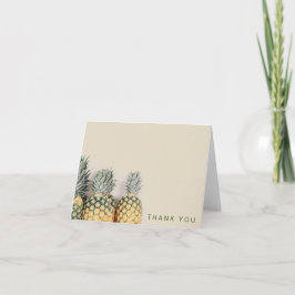 Pineapple Generic Thank You サンキューカード