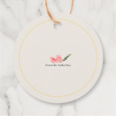 Pineapple Juice Mimosa Bar Bottle フェイバータグ (裏面)