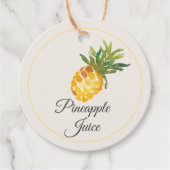 Pineapple Juice Mimosa Bar Bottle フェイバータグ (正面)
