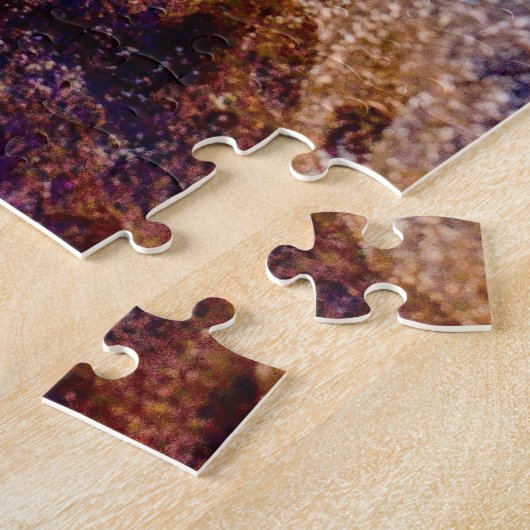 Pineapple Leaning on Rocks at the Beach ジグソーパズル (側面)