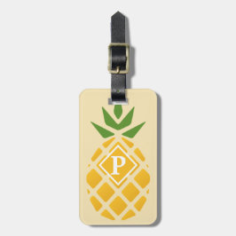 Pineapple Motif（背面にIDを付ける） ラゲッジタグ