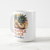 Pineapple Palace コーヒーマグカップ (正面左)