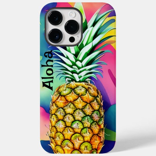Pineapple Paradise  Case-Mate iPhoneケース (裏面)