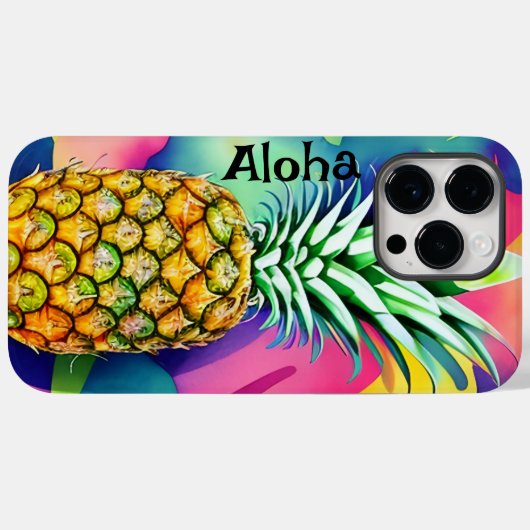 Pineapple Paradise  Case-Mate iPhoneケース (裏面 (横))