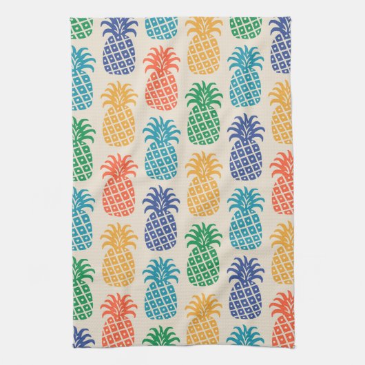 Pineapple Pattern キッチンタオル (縦)