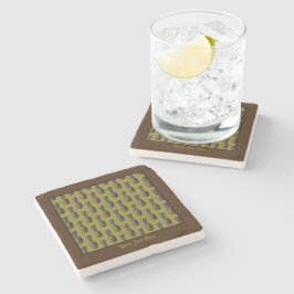 Pineapple Stone Coaster – パーソナライズオプション ストーンコースター