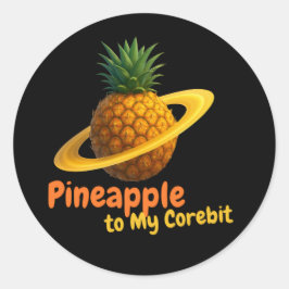 Pineapple to My Corebit. ラウンドシール