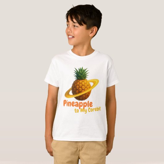 Pineapple to My Corebit. Tシャツ (正面フル)