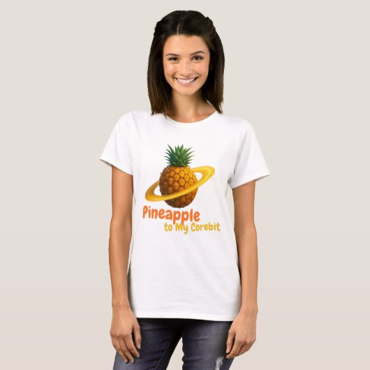 Pineapple to My Corebit. Tシャツ (正面フル)