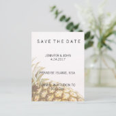 Pineapple Tropicalが日付カードを保存 案内ポストカード (スタンド正面)