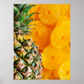 Pineapple with Cut Pineapple Slices, Foodie, ZSSG ポスター (正面)