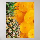 Pineapple with Cut Pineapple Slices, Foodie, ZSSG ポスター (正面)