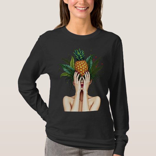 Pineapples are in my head tシャツ (正面)