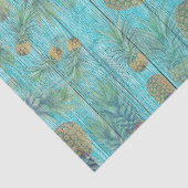 Pineapples Blue Wood Housewarming 薄葉紙 (詳細)