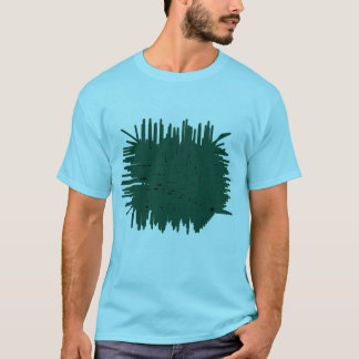 Pineburst – 抽象的な動きの自然 tシャツ
