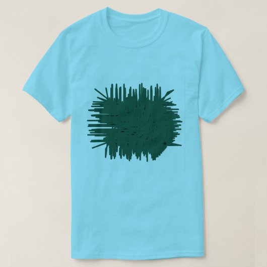 Pineburst – 抽象的な動きの自然 tシャツ (デザイン正面)